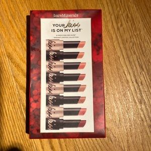 bareMinerals Your Kiss is on my List sample collection
